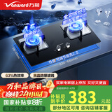 万和（Vanward）国家补贴20%【小灶君】B6液化气燃气灶具煤气炉钢化玻璃双灶嵌入式4.5kW家用猛火一级能效 B6L60