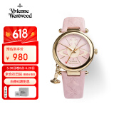 薇薇安·威斯特伍德（Vivienne Westwood）西太后手表女士复古皮带欧美表生日520送礼物女送女生VV006PKPK