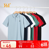 361°短袖男士t恤夏季运动polo衫送爸爸上衣父亲节礼物652424122H-6