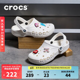 crocs卡骆驰贝雅洞洞鞋沙滩鞋|10126 白色-100 43(270mm) 