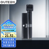 固特（GUTE）房门锁芯小70家用通用卧室门锁室内木门房间门配件锁具哑黑色铜芯