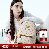 纽芝兰（NUCELLE）沈月同款双肩包女2025新款时尚背包大学生书包飞马女包礼物送女生