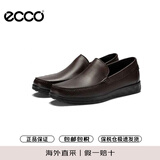 爱步（ECCO）乐福鞋男 莫卡辛休闲牛皮鞋 轻巧莫克540514 01482可可棕 43 