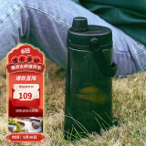 乐扣乐扣（LOCK&LOCK）大容量水壶运动吸管水杯健身便携冷水壶2L 黑色ABF795BLK