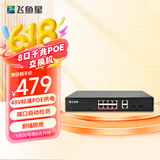 飞鱼星 VS1810GP 8口千兆POE交换机 AP供电/48V/光电上联