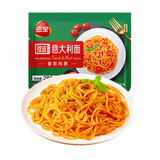 三全微波系列扬州腊味海鲜炒饭 意面自热米饭[199-100专区] 番茄肉酱微波意面280g