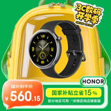 荣耀手表Fit 44mm【国家补贴15%】雅致版 幻夜黑 超轻薄超长续航NFC智能运动手表 GS3i升级款男女表