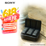 索尼（SONY）ECM-W3 领夹麦克风 一拖二 数字音频/热靴供电/降噪 小蜜蜂 采访 直播 Vlog