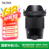 适马（SIGMA）16mm F1.4 DC DN｜Contemporary 半画幅 大光圈广角定焦镜头 微单风光（富士X卡口镜头）
