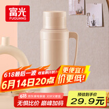 FGA富光保温壶玻璃内胆暖水壶大容量热开水瓶家用宿舍办公室茶瓶2L