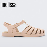 Melissa（梅丽莎）新款时尚编织女士简约通勤果冻罗马凉鞋32408 米色 (16364) 38