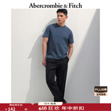 ABERCROMBIE & FITCH男装25夏季新款经典小麋鹿基础款多巴胺短袖T恤KI124-9235 深蓝色 M (180/100A)