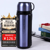 乐扣乐扣（LOCK&LOCK）保温壶304不锈钢保温保冷水壶户外露营旅行壶1.8L蓝色
