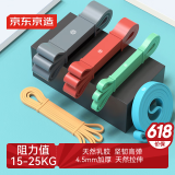 京东京造 弹力带阻力带健身力量训练引体向上助力带瑜伽拉伸拉力绳拉力带