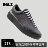 EQLZ义阔官方EQUALIZER FAULT22情侣低帮板鞋男款耐磨透气女无中生有 黑石 44