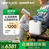 鱼跃(yuwell)医用便携制氧机户外吸氧旅游高原车载制氧机充电Spirit-6