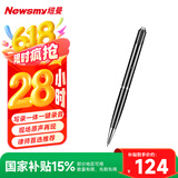 纽曼录音笔32G RV100精英版 专业录音高清降噪 一键录音 边写边录 语音转文字 会议录音器 黑