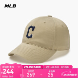 MLB帽子男女软顶棒球帽虞书欣明星同款运动鸭舌帽3ACP6601N-45SAS-F