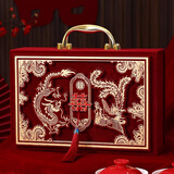 酷依宝彩礼钱盒子订婚彩礼礼金箱结婚婚礼聘礼盒子现金箱子婚庆用品大全