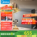 美的（Midea）200升减霜家用小冷柜冷藏冷冻转换冰柜一级能效母婴母乳小冰箱BD/BC-200KMF(E)家电国家补贴20%