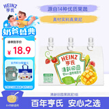 亨氏（Heinz）超金清新田园果蔬泥西梅水果泥婴儿宝宝辅食6个月以上 78g*3袋