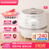福库（CUCKOO）小白贝韩国原装进口电饭煲IH电磁加热智能预约自动洗涤多功能语音2.0高压电饭锅电器不粘锅电炖锅 CHP1050FW 5L