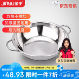 金宇（jinyu）京飨清汤锅(JD)卡式炉锅具火锅专用锅户外电磁炉汤锅 28cm