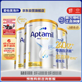 爱他美（Aptamil）白金澳洲版 婴儿配方奶粉 1段(0-6月) 900g 3罐箱装