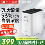 富林（Folee）家用制氧机老人氧气机孕妇家庭保健轻音便携吸氧机带雾化FL100FW