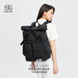 KOLON SPORT/可隆背包 男女同款户外露营多功能收纳运动休闲双肩包 LUBP4MT001-BK 黑色 XXX