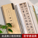 宛陵文韵赵孟頫小楷洛神赋行书毛笔书法字帖对临原帖近距离临摹卡 经典碑帖字卡书法成人初学入门碑帖原大