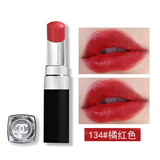 香奈儿（Chanel）可可小姐炫色口红coco bloom银黑细管唇膏七夕情人节送女朋友礼物 134#橘红色