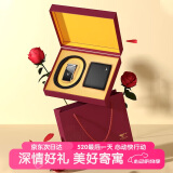 七匹狼牛皮腰带男士钱包自动扣套装盒送老公纪念日520情人节礼物送男友