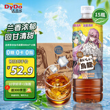 达亦多（DyDo）水仙乌龙茶饮料无糖茶饮料0糖0脂0卡 600ml*15瓶整箱