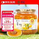 全南蜂蜜柚子茶580g  韩国原装进口果酱VC水果茶 搭配早餐冷热冲饮0脂