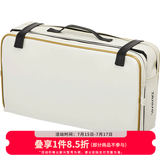 达亿瓦（DAIWA）HERA鲫鱼系列 台钓竿包收纳袋 坐垫背包段差 台钓钓鱼装备渔具包 段差坐垫LT(C)珍珠白