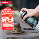 得力（deli）螺栓松动剂车用清洁剂汽车摩托车门锁螺丝螺母除锈润滑剂450mL