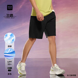 HLA海澜之家休闲中裤男25运动SPORTSDAY三体联名系列短裤男夏季 