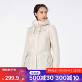 迪卡侬（DECATHLON）上衣秋户外加绒加厚棉服男女运动防风防水外套棉袄男 女款-奶茶棕-SH500 M