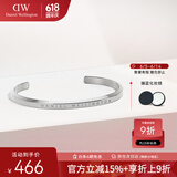 丹尼尔惠灵顿（DanielWellington）dw手镯男情侣对镯银色开口手环生日礼物送男友DW00400002