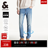 杰克·琼斯（JACK&JONES）春夏季男装牛仔裤男弹力修身裤子男百搭男裤休闲男士牛仔裤四季款 E39 牛仔蓝 29 170 W29/L30