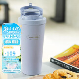 乐扣乐扣（LOCK&LOCK）遇见元气保温保冷咖啡杯带茶网男女车载水杯550mL蓝色LHC3300SBLU