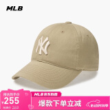 MLB帽子男女软顶棒球帽虞书欣明星同款运动鸭舌帽3ACP6601N-50SAP-F