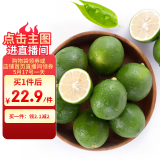 京鲜生 海南大青柠/青柠檬 8粒 单果约70-100g  生鲜水果