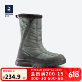 迪卡侬SH100男士雪地靴加厚保暖防水防滑登山徒步棉靴-2951961