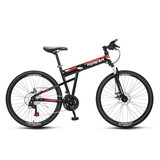 永久26英寸山地车折叠自行车27变速男女式成人学生儿童城市越野单车