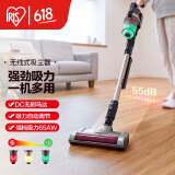 爱丽思（IRIS）无线吸尘器手持家用大吸力灰尘感应轻量化设计吸尘机iris SCD-M1P（黑/银色 230W）