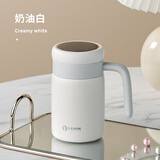 Vanow保温办公杯 316不锈钢内胆泡茶杯茶水分离水杯子教师节送老师礼物