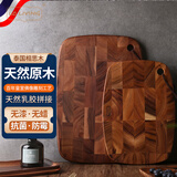 LC LIVING相思木菜板泰国进口实木椭圆形砧板案板切菜擀面板