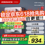 老板（Robam）管线机 家用净水器搭档 UV杀菌 6档调温台式壁挂 升级款净饮机加热饮水机GX05 （浅莲灰）以旧换新
